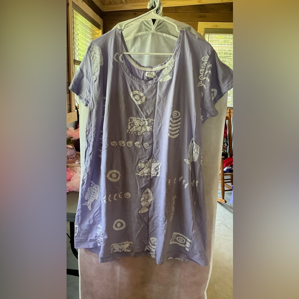 Exist lavender top, size 2X